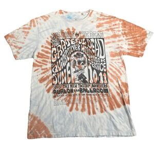 Men's SZ L The Grateful Dead The Quick The Dead Life  Clothing Co Shirt Tye Dye